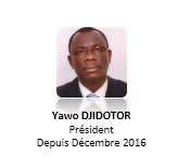 Yawo DJIDOTOR - President